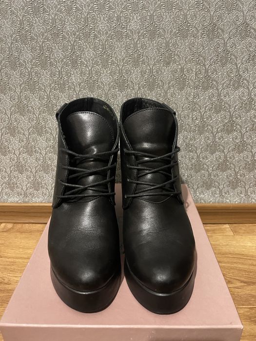 Ботінки осінні шкіра