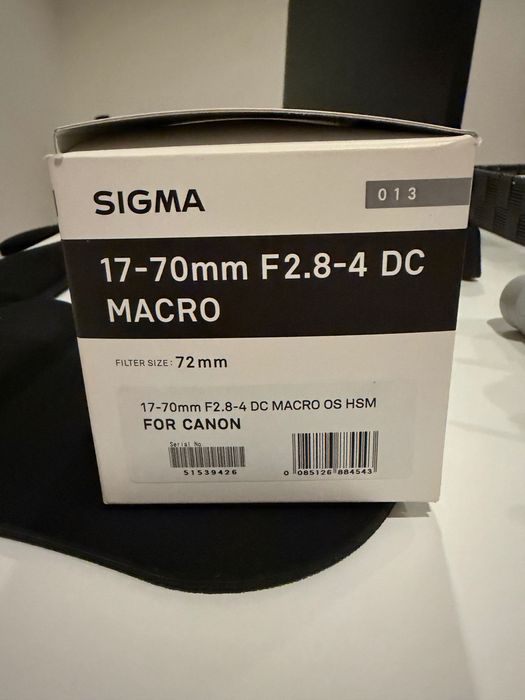Sigma 17-70 2.8 canon