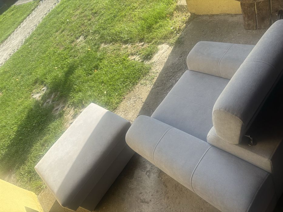 Fotel plus podnozek