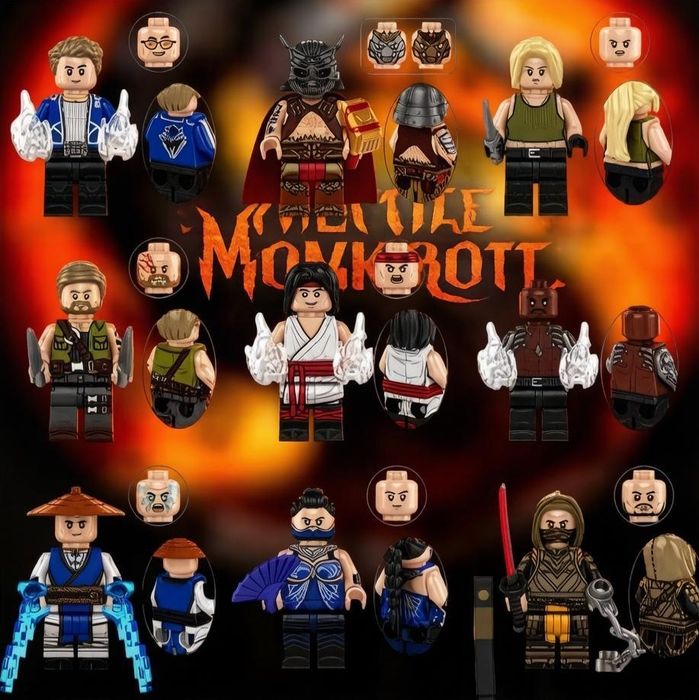 Минифигурки Lego по фильму Мортал Комбат II 2026 года