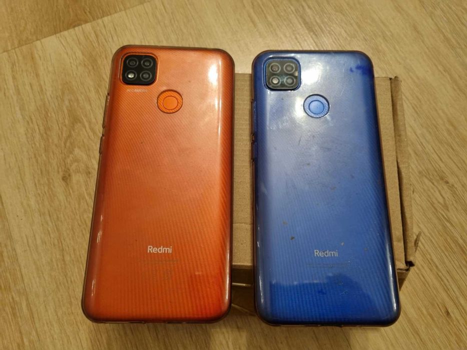 Sprzedam 2 telefony Xiaomi Redmi 9C - uszkodzone