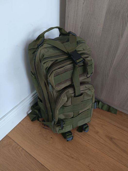 Plecak taktyczny, męski, damski, khaki, 30L, mocny, do pracy
