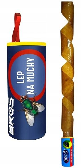 Bros Okrągły Lep Na Muchy Taśma 1 Rolka