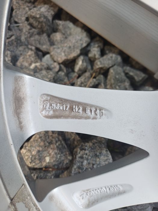 Комплект легкосплавних дисків Mercedes 5/112 R17