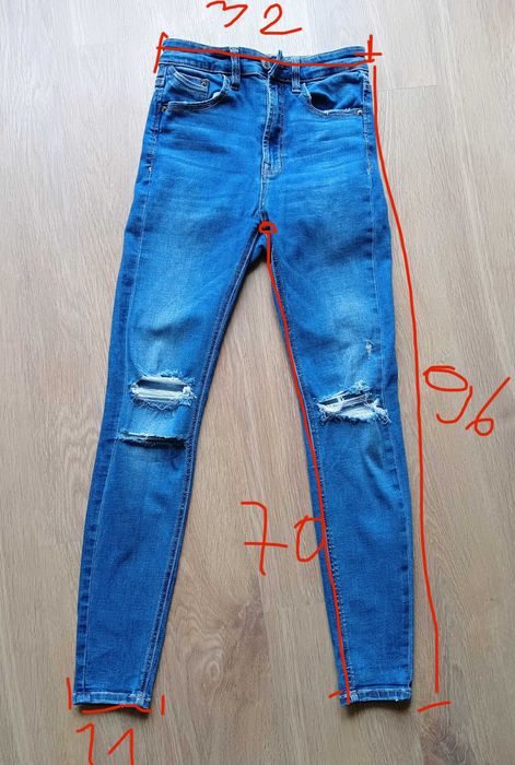 Stradivarius jeansy rozm 36 regular waist