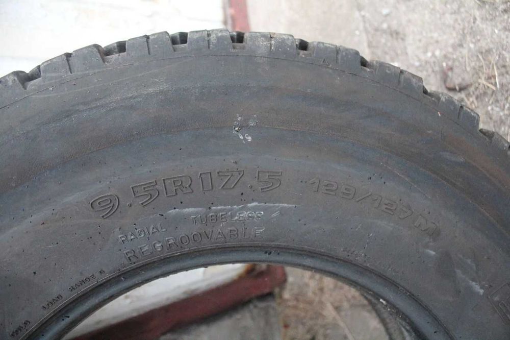 6x Fulda Ecotrans 9,5R17,5 9.5R17,5 13 mm 129/127M