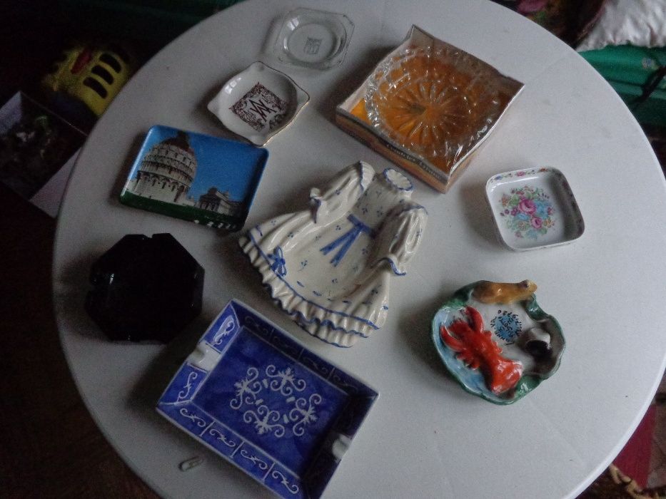 cinzeiros Diversos vintage boblots biblot