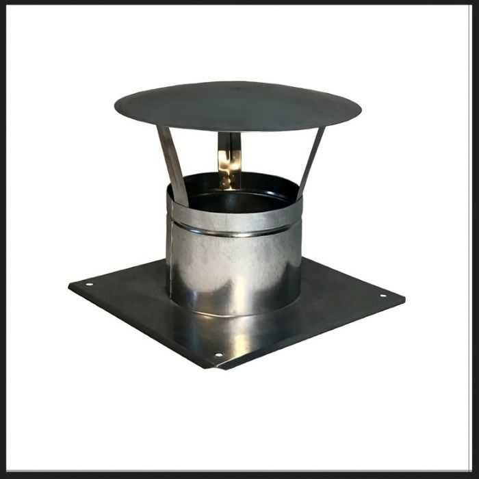 Daszek kominowy / kominek ocynk fi 150