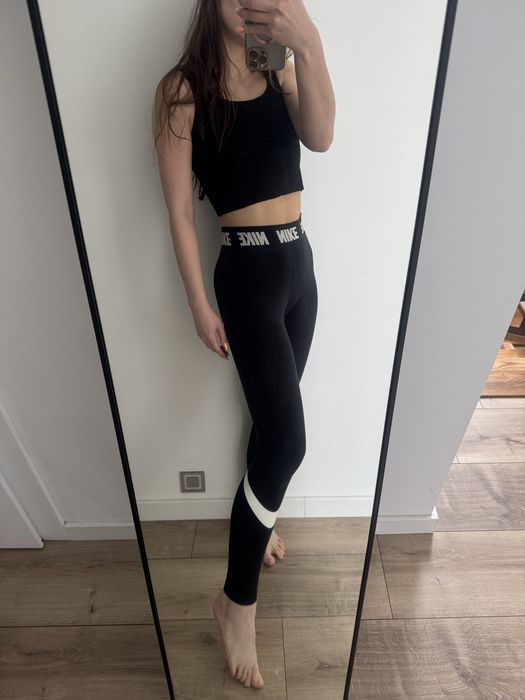 Legginsy czarne Nike