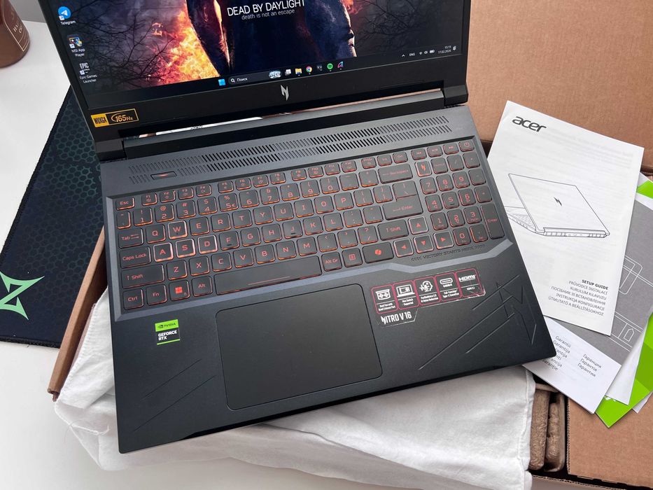 New 16дюймов! Игровой ноутбук Acer Nitro V16 (RTX 4050, 3080, 4060)