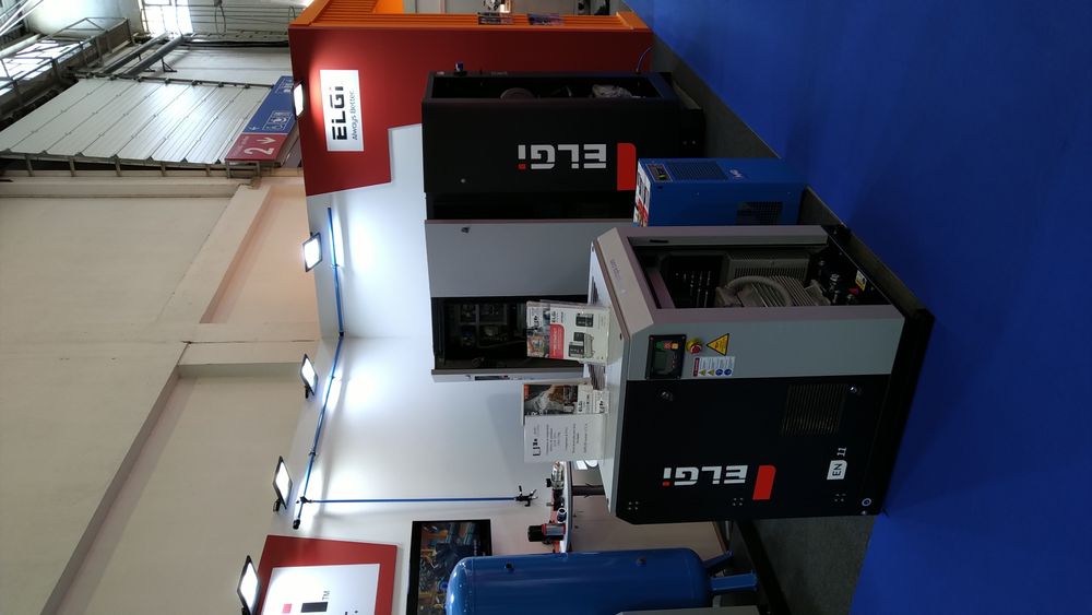 Compressor parafusos ELGI 15Hp variador inverter