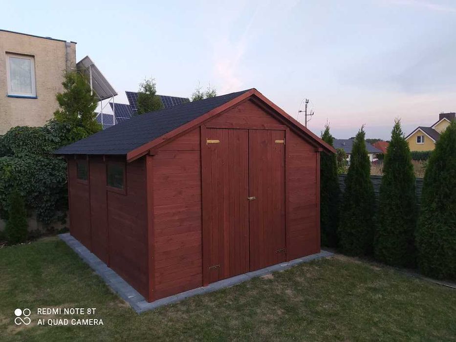 Domek narzędziowy ogrodowy 4 m x 3 z montażem m