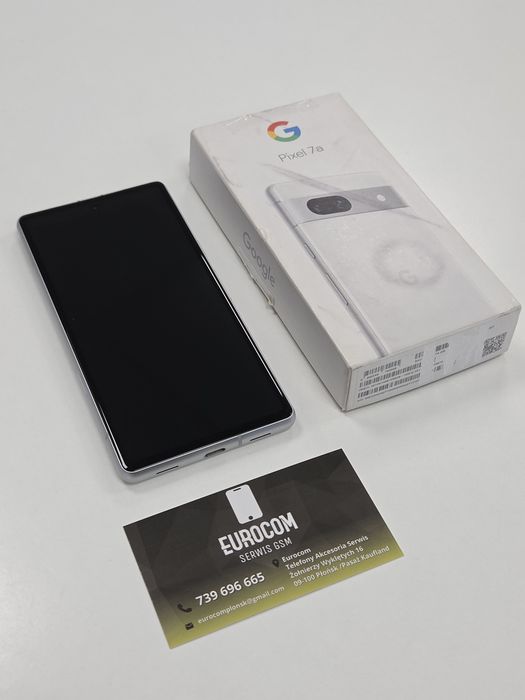 Google Pixel 7a 8/128GB White Sklep GSM CH Kaufland Pasaż