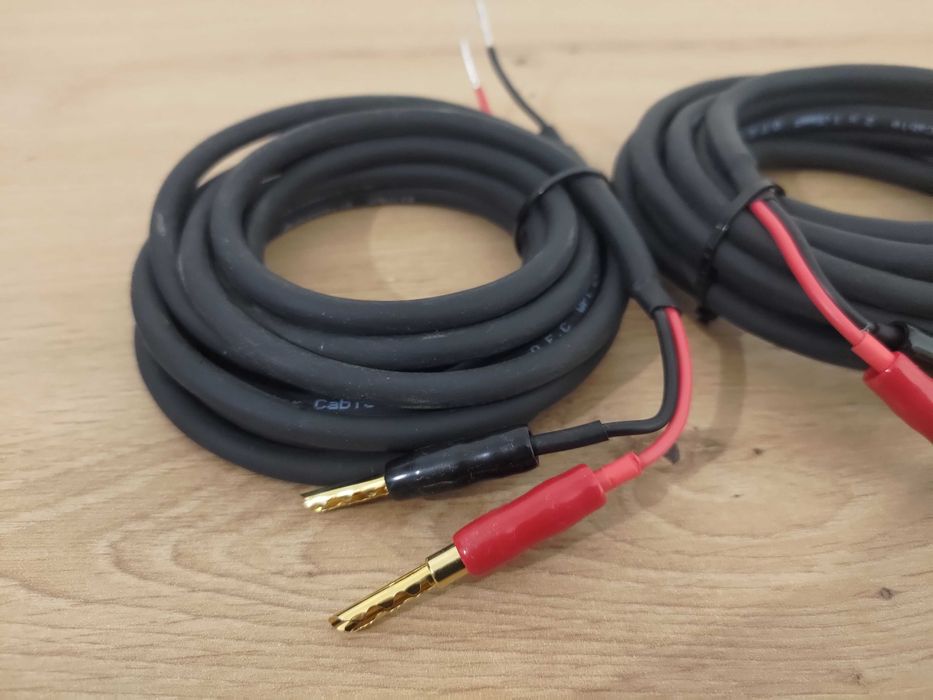 Przewody głośnikowe 2x1,5mm² O.F.C 2x3m