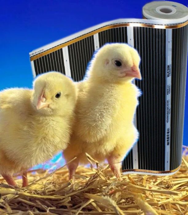 Инфракрасный обогрев для цыплят, кроликов, поросят, индюшат и т.д.