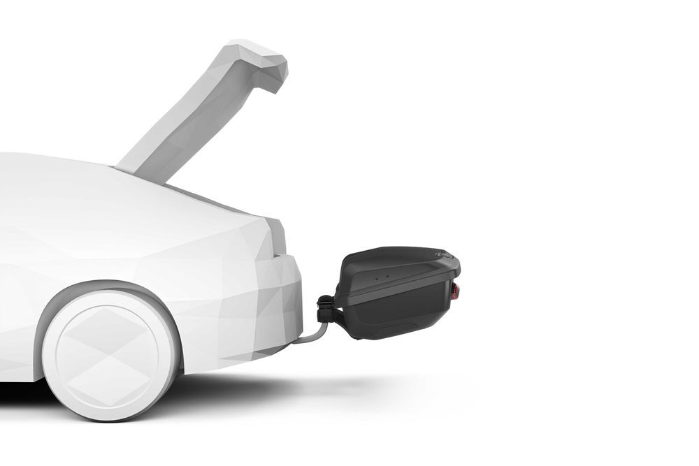 Box + Platforma na hak holowniczy Thule Arcos XL  450 litrów