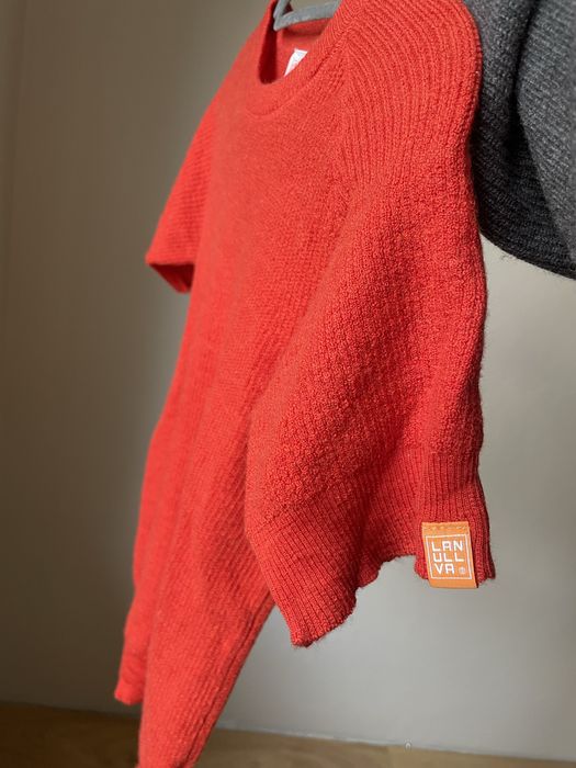 Bluzka lanullva merino wełna tshirt L