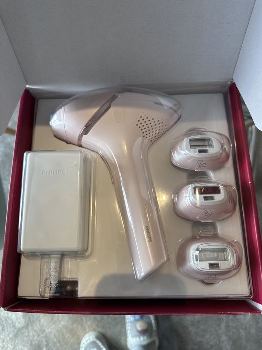 Depiladora de luz pulsar Philips 9000