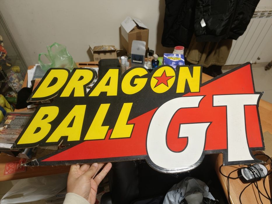 Cartaz publicitário Dragon Ball Gt de Exposição VHS 1998