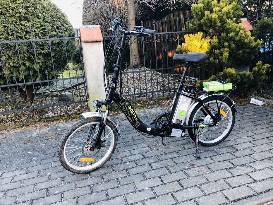 Rower elektryczny składak na prad volta hit wyprzedaz prezent Toruń