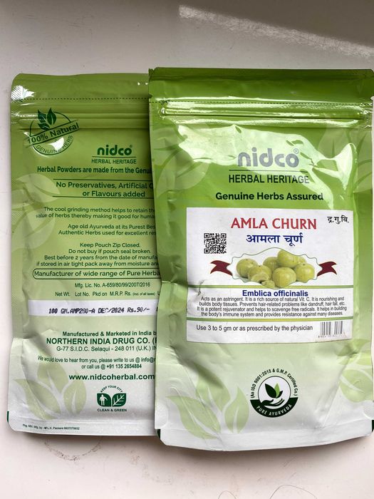 Amla churn proszek suplement Agrest indyjski Polifenole 100g