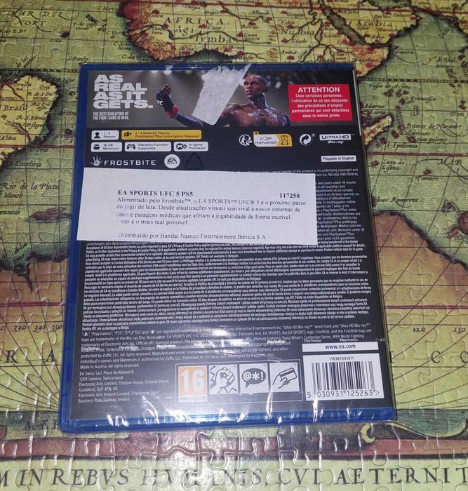 (Ps5) UFC 5 Novo e Selado