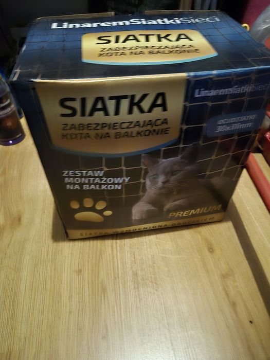Siatka na balkon dla kota 8x2