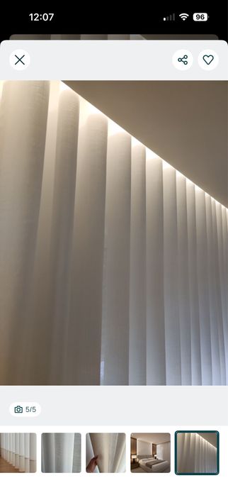 Cortinados de onda perfeira