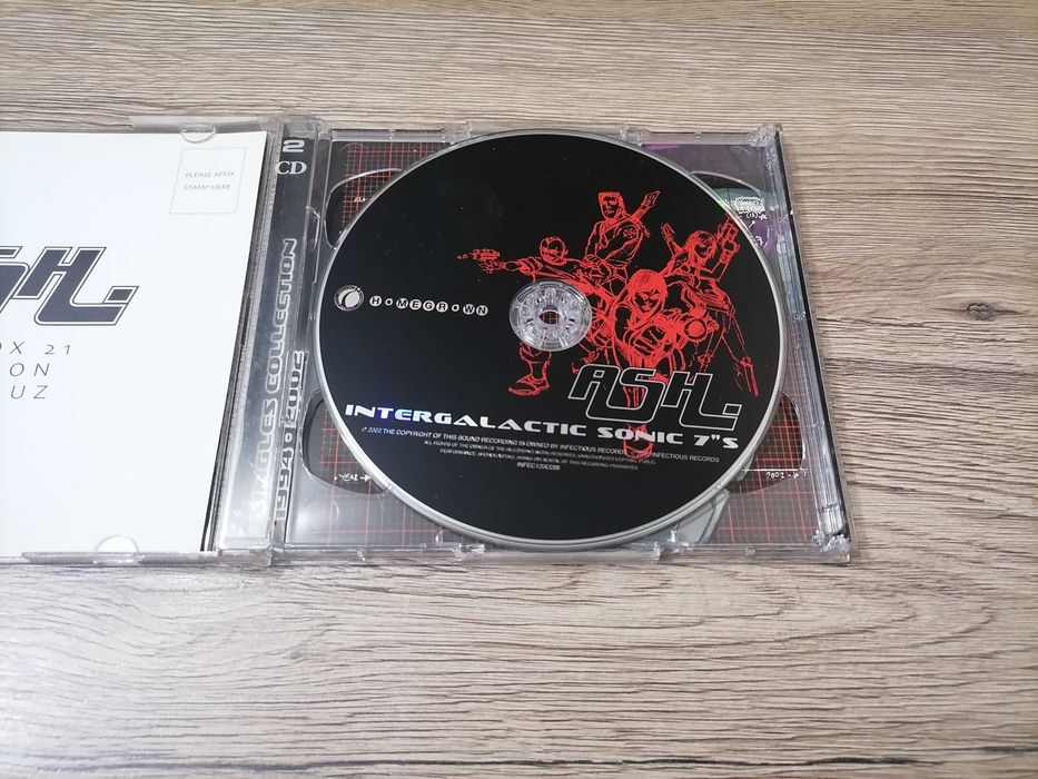 Ash – Intergalactic Sonic 7"s CD (5076)