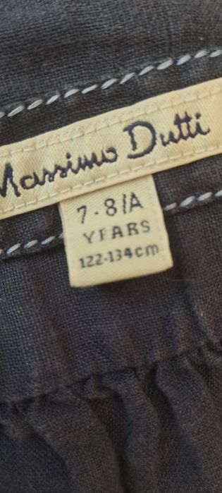 Bluzka koszulka 122/134 massimo dutti na guziki