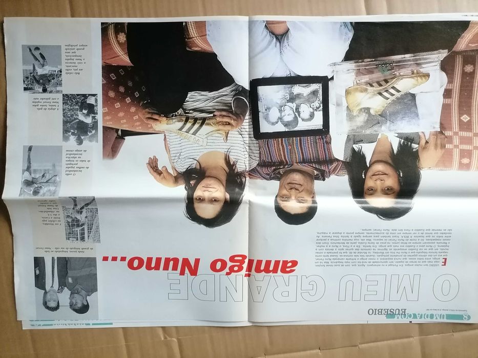 Benfica /EUSÉBIO A Bola/Privado 1997 No Refúgio da PANTERA