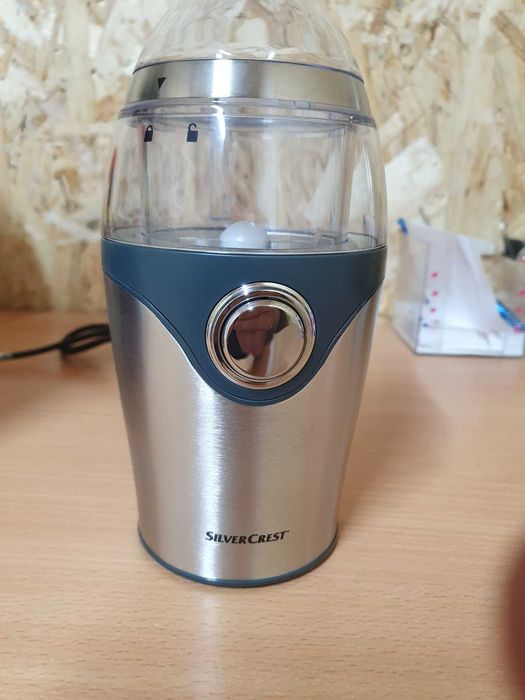 Мощная кофемолка из нержавейки SiverCrest 150 Вт