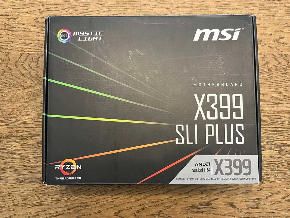 AMD Threadripper 1920X + MSI X399 SLI PLUS | Bundle Workstation 12C/24T