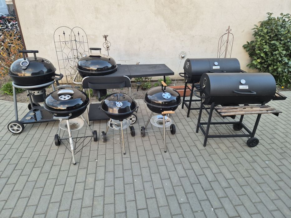 Grill węglowy ogrodowy