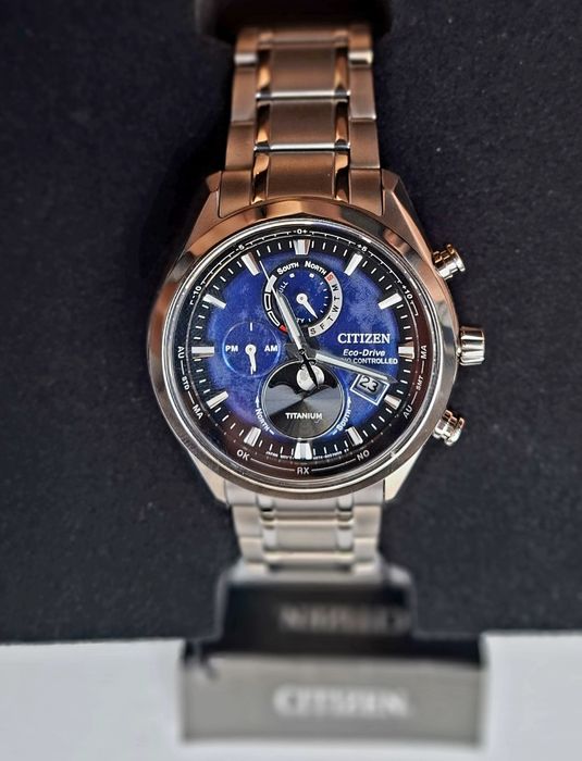 Nowy zegarek Citizen BY1010-81L Tsuki-yomi Moonphase Eco-Drive Radio C