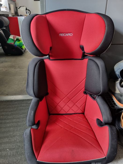 Fotelik Recaro Milano isofix 15-36kg (został czerwony)