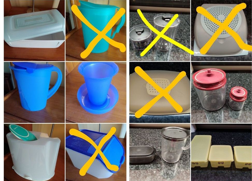 Marca Tupperware vários