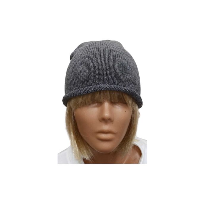 OVS szara czapka damska ozdobny ściągacz wiosna/jesień rozm. uniwersal