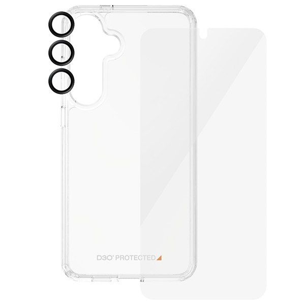 PanzerGlass Bundle 3in1 Sam S24+ S926Hardcase + Screen Protector + Camera Lens B1211+7351