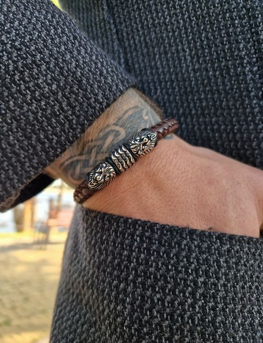 Кожаный браслет/браслет из натуральной кожи/браслет