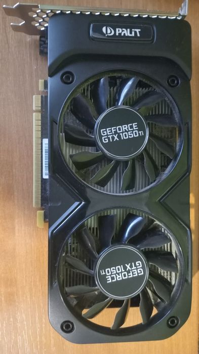 Відеокарта 1050 ti palit 4gb ddr5