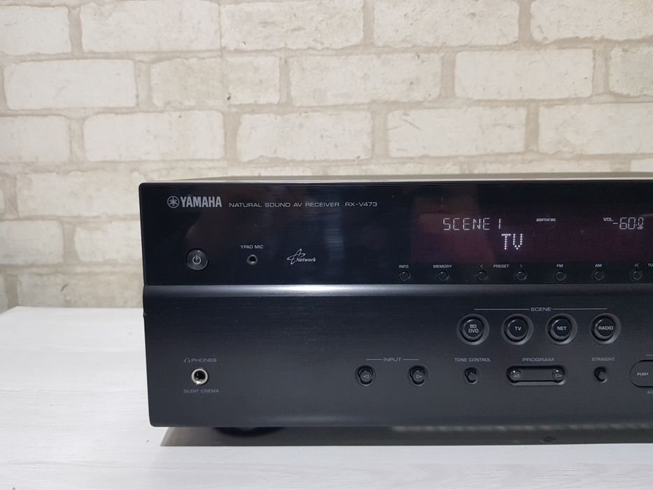 5.1AV-ресивер Yamaha RX-V473 5×115Вт,AirPlay 4K USB HDMI DLNA