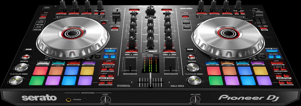 Pioneer DDJ-SR2 DJ Controller with Serato Pitch 'n Time DJ Expansion64284612216451123