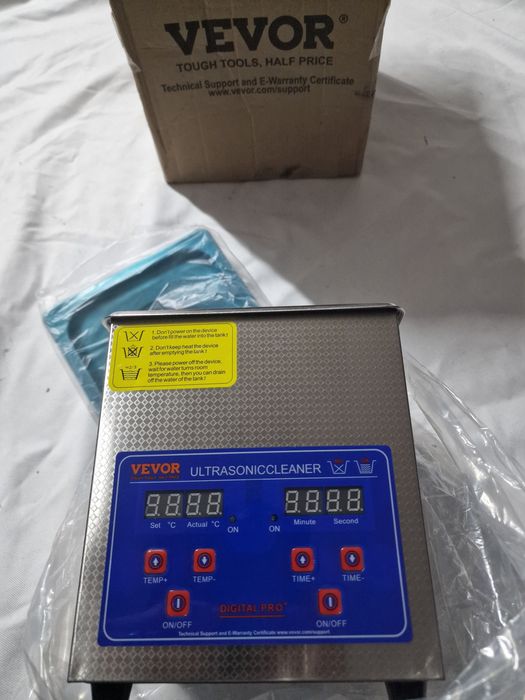 limpador ultrassónico VEVOR Digital Pro
