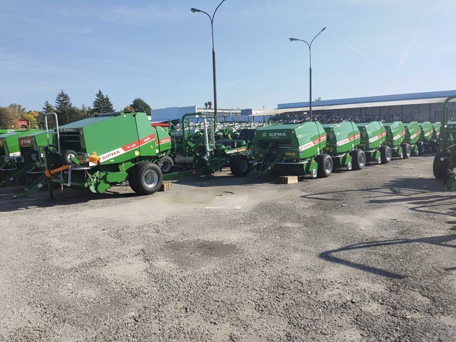 Prasa SIPMA 1210 CLASSIC 1221 FARMA PLUS siatka, koła 400  Belarka