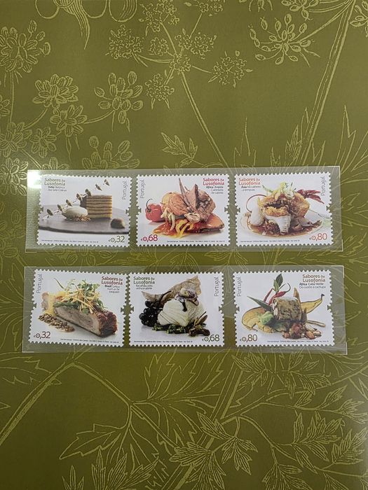 Livro "Sabores da Lusofonia...com selos"