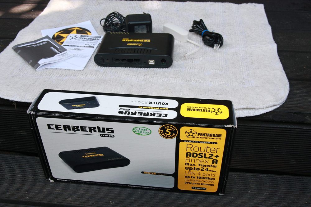 router_modem ADSL Cerberus P-6311-07A Neostrada