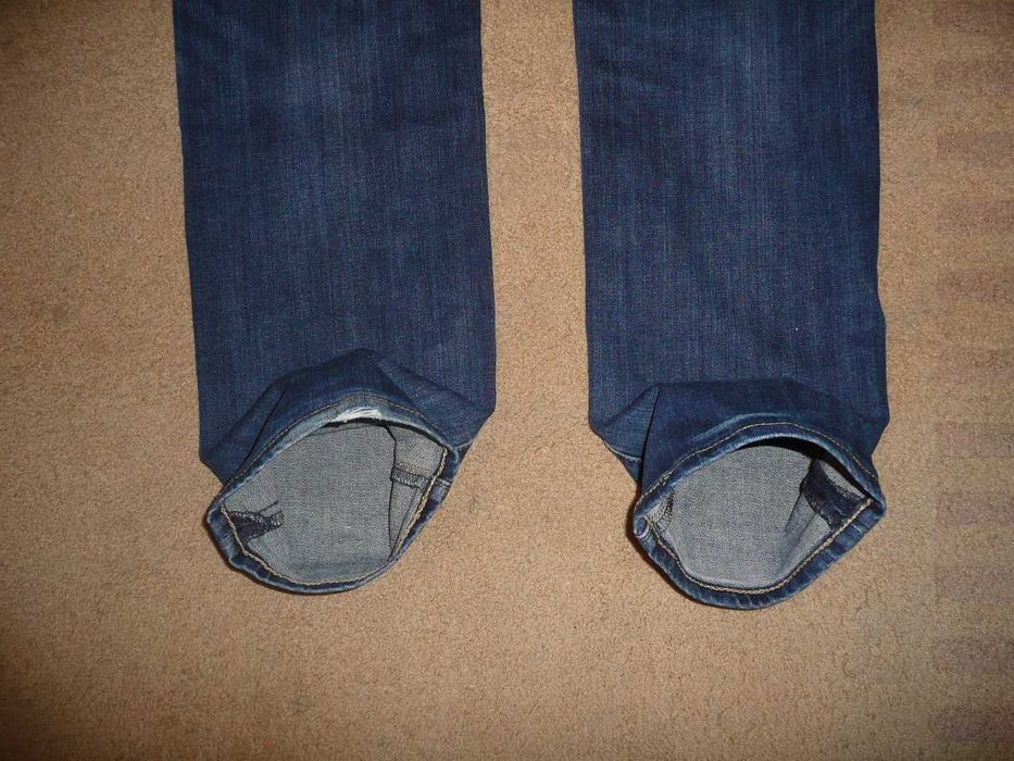 Spodnie dżinsy LEVIS 511 W34/L30=45,5/100cm Premium