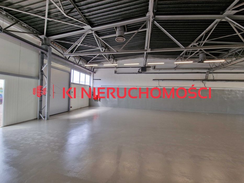 Przestronna hala na parterze I parking I doświetlona światłem dziennym