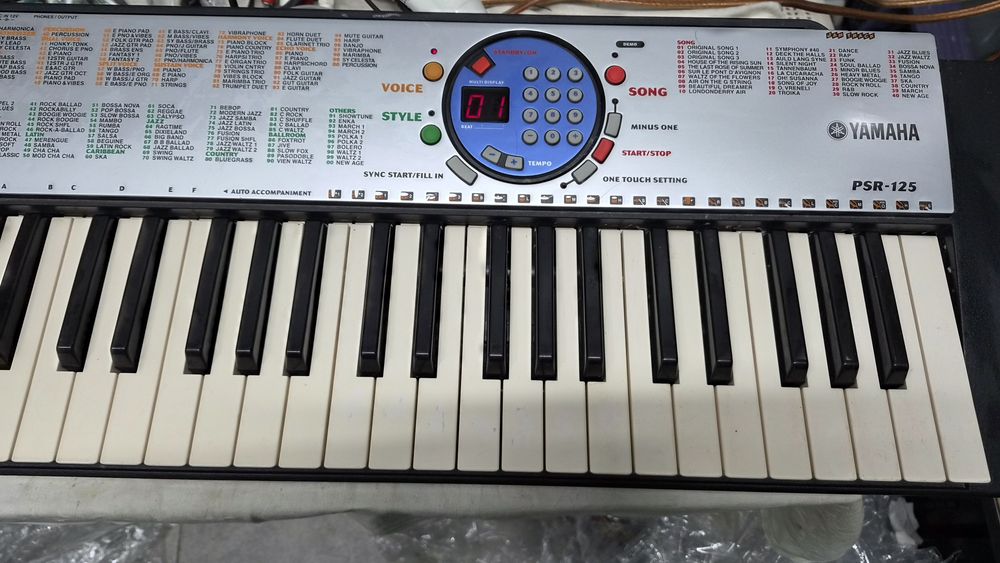 Yamaha psr 125 синтезатор
